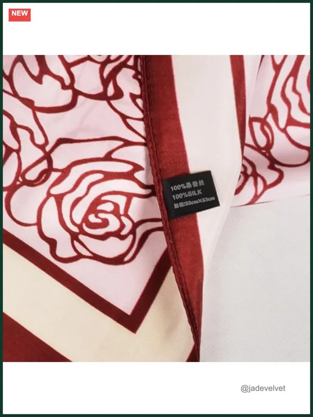 100% Mulberry Silk Neck Scarf 21